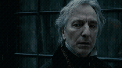 Man With Gray Hair And Scarf GIF