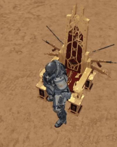 Man With Gray Hair Making Funny Face GIF