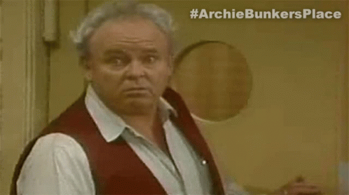 Man With Gray Hair Standing In Doorway GIF