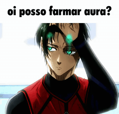Man With Green Eyes Holding Hand To Forehead Oi Posso Farmar Aura GIF