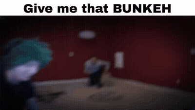 Man With Green Hair Saying Give Me That Bunkeh GIF