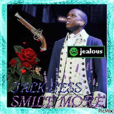 Man With Gun Jealous Smile More GIF