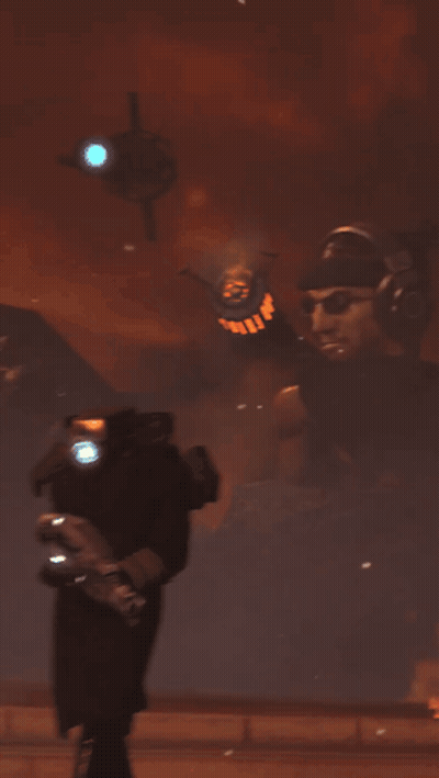 Man With Gun Saying Damn GIF