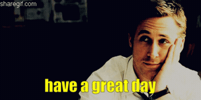 Man With Hand On Face Saying Have A Great Day GIF