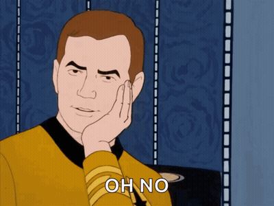 Man With Hand On Face Saying Oh No GIF