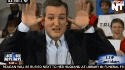 Man With Hands In Ears On Fox News GIF