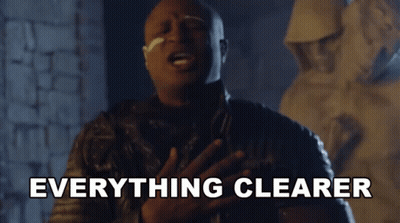Man With Hands On Chest Saying Everything Clearer GIF