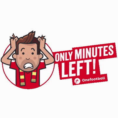 Man With Hands On Head Only Minutes Left GIF