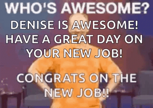 Man With Hands On Hips Congratulating On New Job GIF
