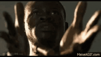 Man With Hands Outstretched GIF