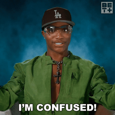 Man With Hat And Glasses Saying I'm Confused GIF