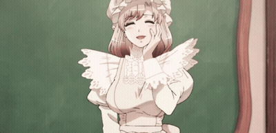 Man With Hat Letter E GIF