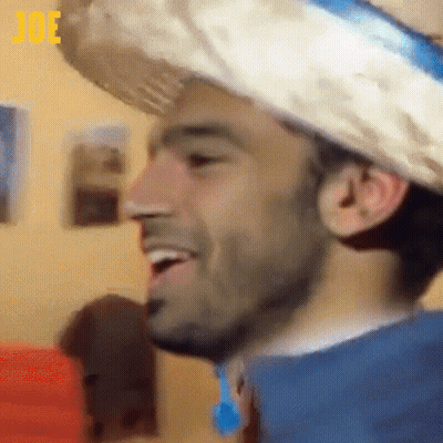 Man With Hat Saying Joe GIF