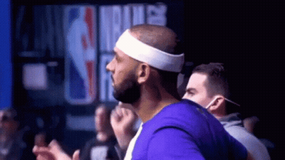 Man With Headband At Basketball Court GIF