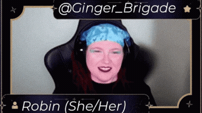 Man With Headphones And Bitty Coming Back GIF