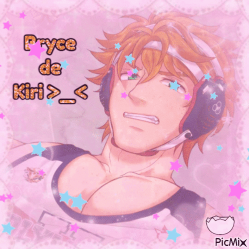 Man With Headphones And Bryce De Kiri Below GIF