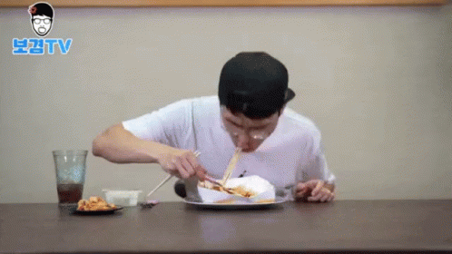 Man With Headphones And Flying Cracker GIF
