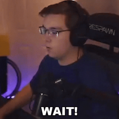 Man With Headphones And Glasses Saying There's Another One GIF