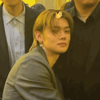 Man With Headphones And Glasses Saying Yes I Am Very Hot GIF