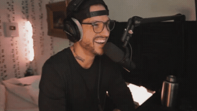 Man With Headphones And Glasses Says I Don't Know Dude That's Weird To Me GIF