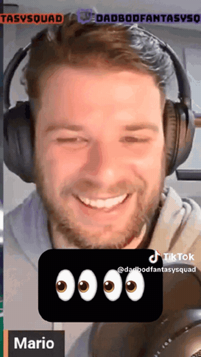 Man With Headphones And Googly Eyes Mario Sticker GIF