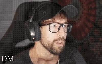 Man With Headphones And Hat Saying One Ogre You Guys Would Rinse It GIF