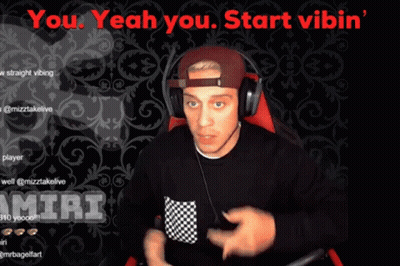 Man With Headphones And Hat Says You Yeah You Start Vibin GIF