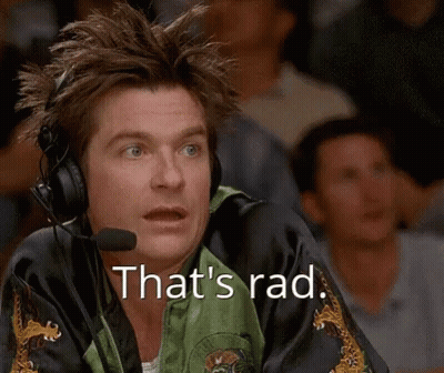 Man With Headphones And Microphone Saying That's Rad GIF