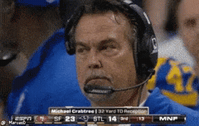 Man With Headphones And Microphone Watching Game GIF