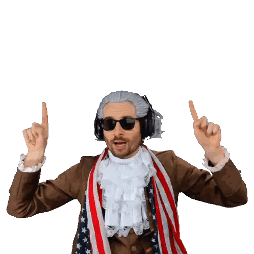 Man With Headphones And Scarf Saying Click Sticker