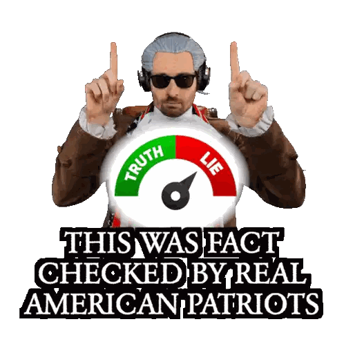 Man With Headphones And Sunglasses Shows Truth And Lie Gauge Sticker