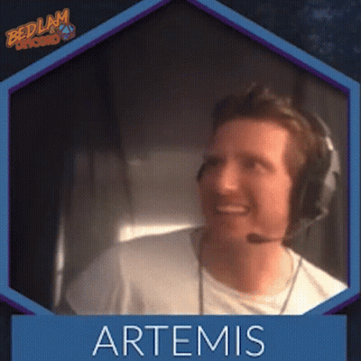 Man With Headphones Artemis GIF