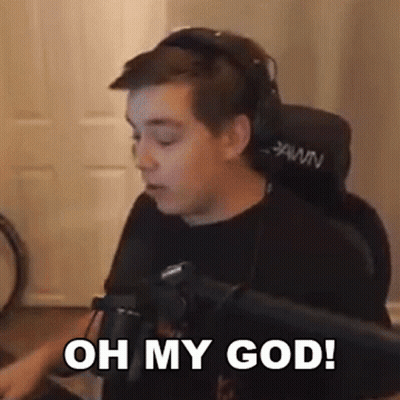 Man With Headphones At Microphone GIF