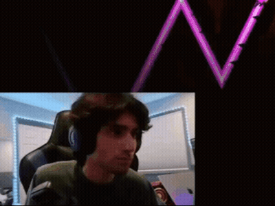 Man With Headphones At Music Screen GIF