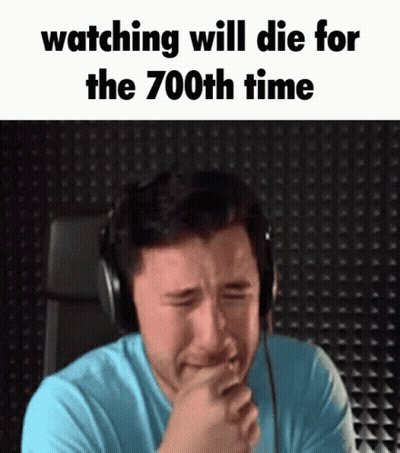 Man With Headphones Crying 700Th Time GIF