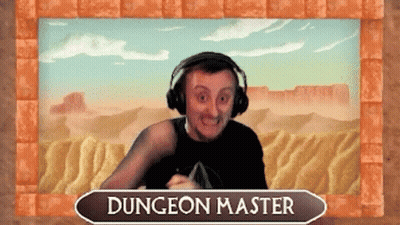 Man With Headphones Dungeon Master