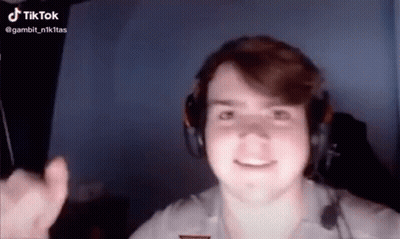Man With Headphones Giving Thumbs Up GIF