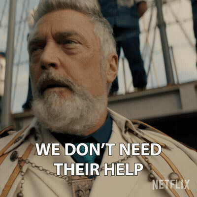 Man With Headphones Holding Hedgehog By SpaceX Package GIF
