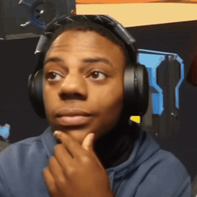 Man With Headphones Looking At Camera GIF