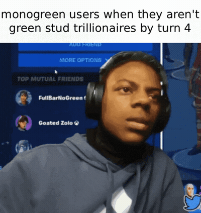 Man With Headphones Looking At Video Game Screen GIF