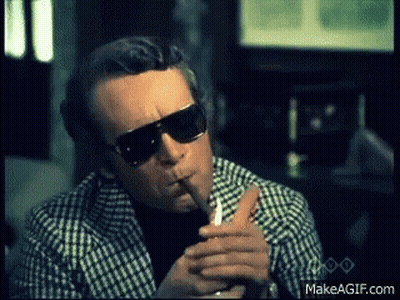 Man With Headphones Making Funny Face GIF