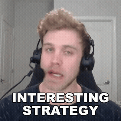 Man With Headphones Making Funny Face Saying Interesting Strategy GIF