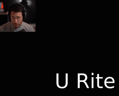 Man With Headphones On Epilepsy Warning Screen GIF