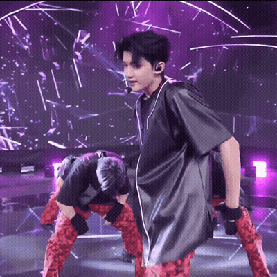 Man With Headphones On Stage GIF