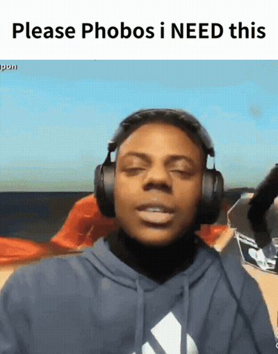 Man With Headphones Please Phobos I Need This GIF