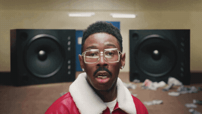 Man With Headphones Saying Already Ate GIF