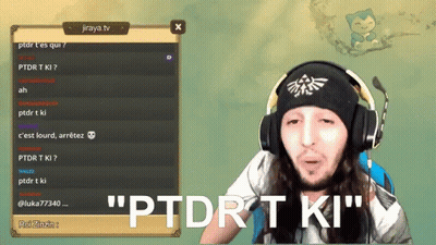 Man With Headphones Saying Ptdrtki In Front Of Green Screen GIF