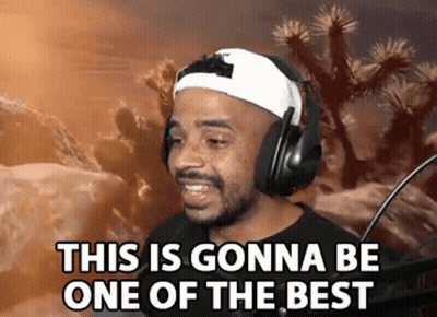 Man With Headphones Saying This Is Gonna Be One Of The Best In Desert