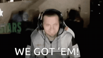 Man With Headphones Saying We Got 'Em GIF