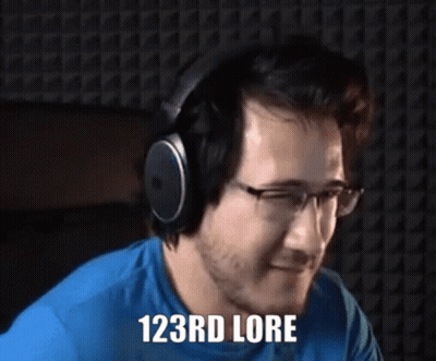 Man With Headphones Says 123Rd Lore GIF